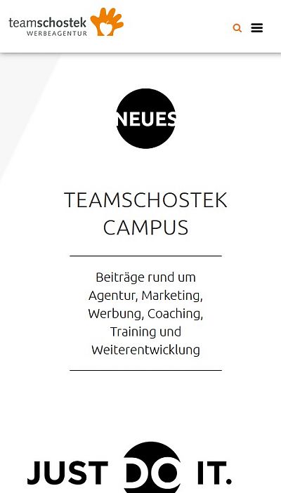 teamschostek GmbH & Co. KG Werbeagentur