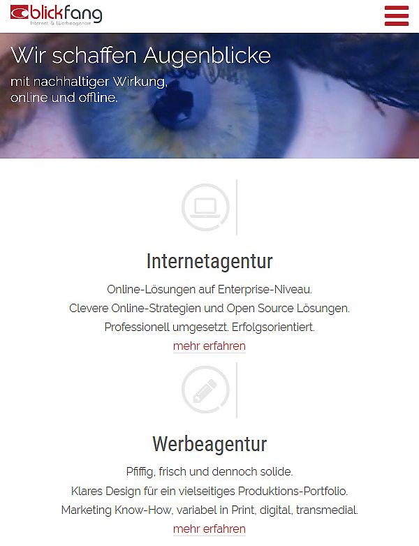 blickfang Internet- und Werbeagentur GmbH