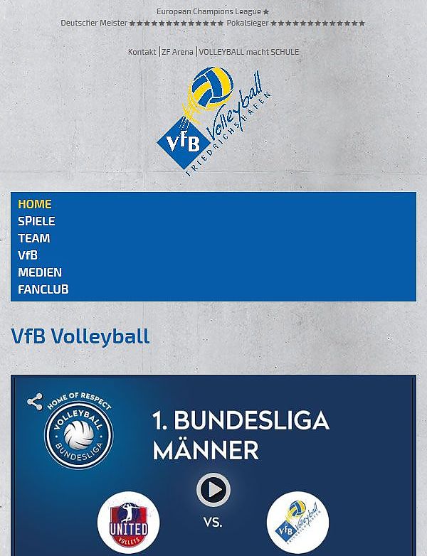 VfB Volleyball Friedrichshafen