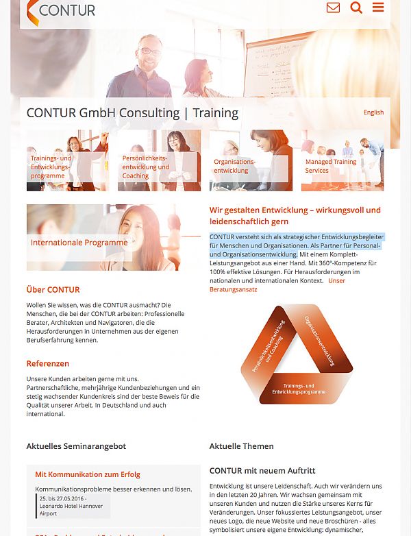 CONTUR GmbH Consulting | Training