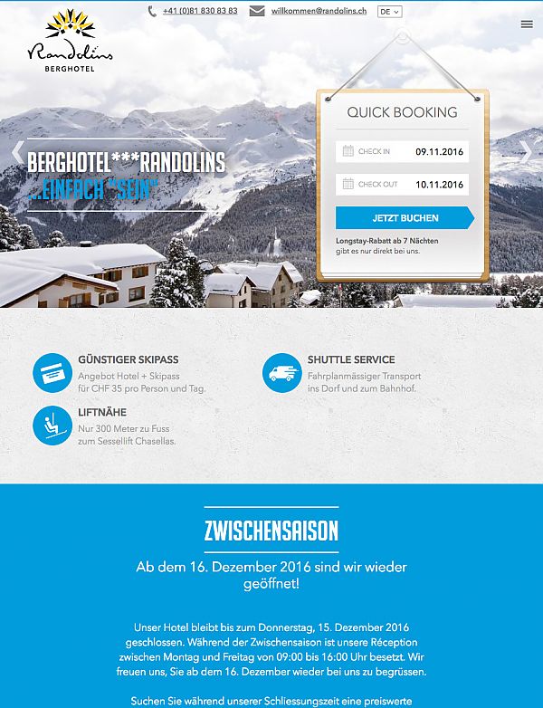 Randolins Berghotel St. Moritz