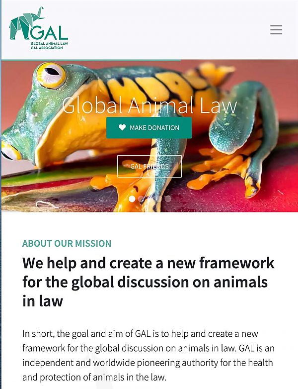 Global Animal Law GAL Association – webEdition