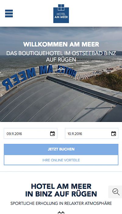 Hotel am Meer Binz