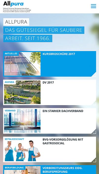 Allpura - Verband Schweizer Reinigungs-Unternehmen